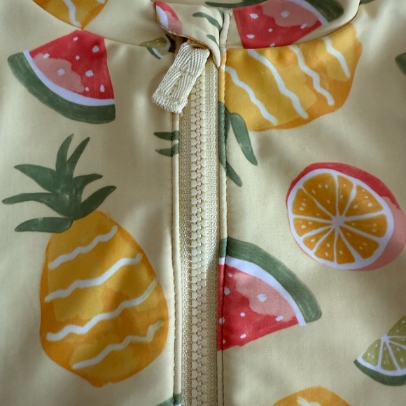 Carter's Yellow Rashguard Swimwear - Picture 5 of 8
